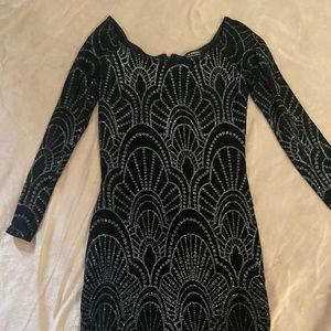 Le Chateau Glitter dress